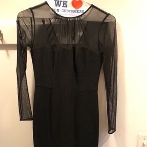 Maggy London Petite 2 Black Dress